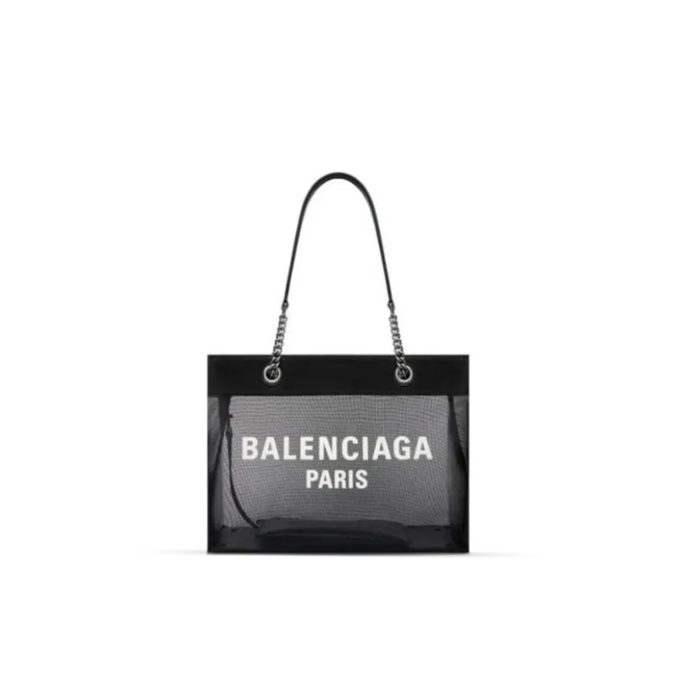 BALENCIAGA WOMEN'S DUTY FREE TOTE BAG MEDIUM IN BLACK 7416022AADB1090 (35*18.8*13.9cm)